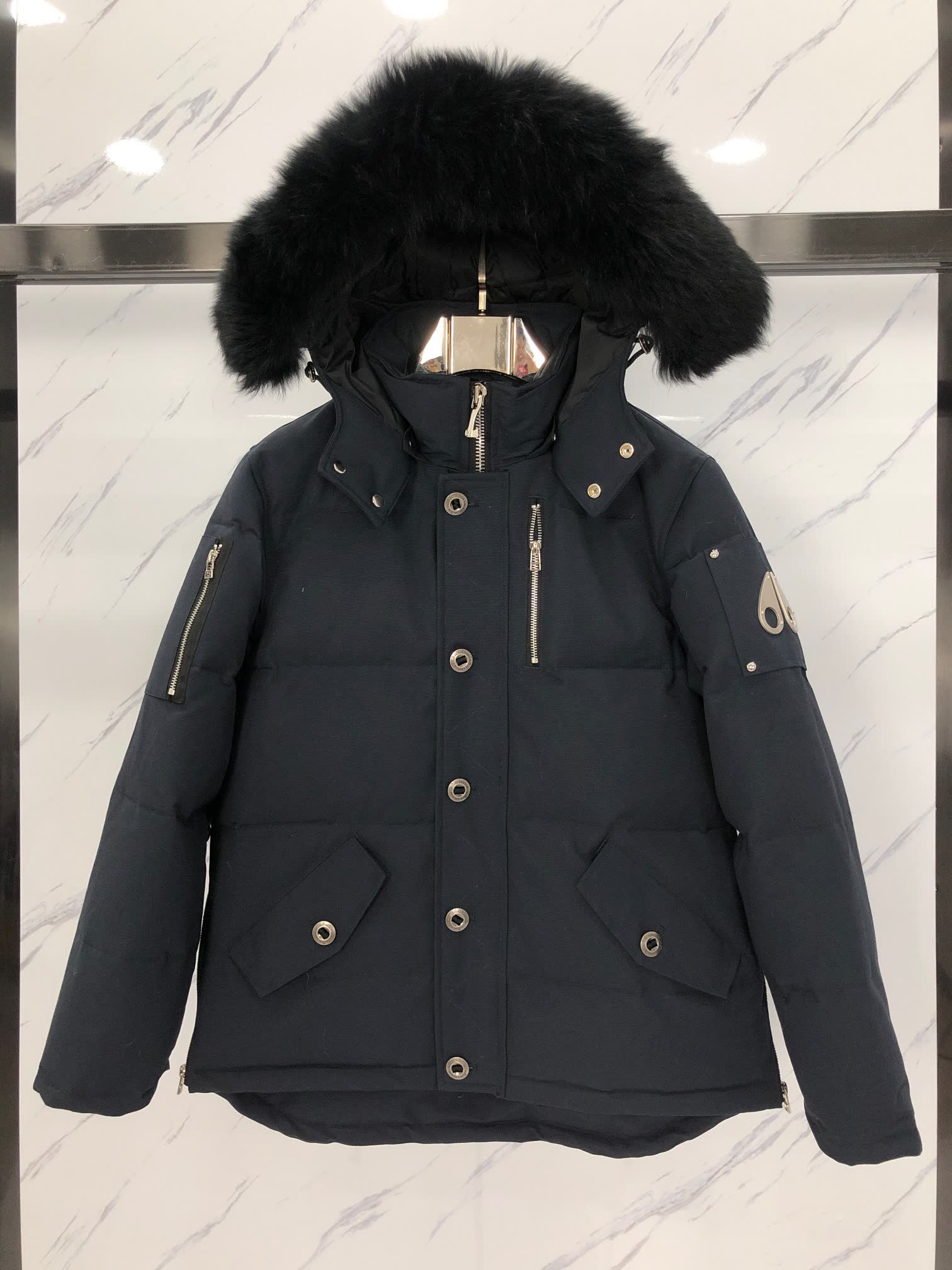 Moose Knuckles Hooded Puffer Jacket Moose Knuckles Hooded Puffer Jacket